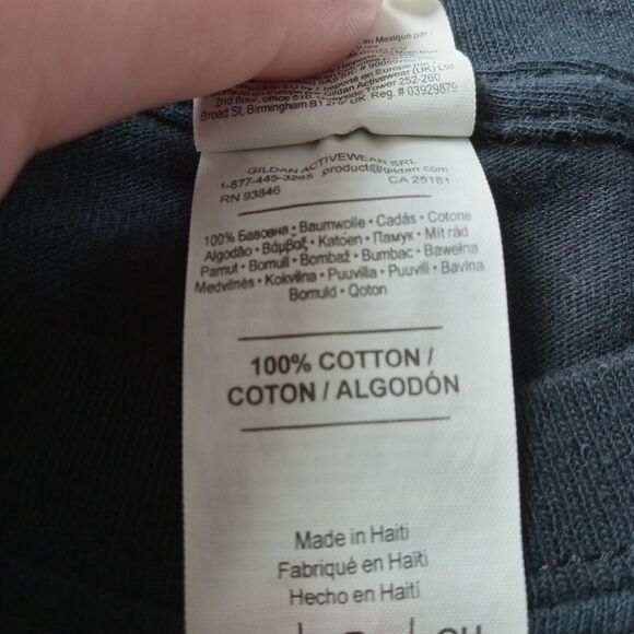 Gildan Black Unisex Detour North Indie Alternative Graphic Band Tee Adult Small - Picture 5 of 12